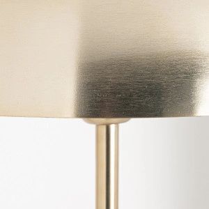 Lampadar auriu din fier, 39x39x150 cm, KELHEIM - Img 2