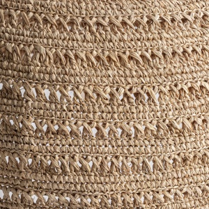 Lustra natur din fibra naturala, 67 x 67 x 42 cm, DEFFE