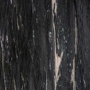 Masa de cafea neagra, din lemn de mango si marmura, 100x100x34 cm, NARA