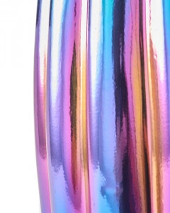 Ghiveci pentru plante multicolor din ceramică, 32,5x32,5x45 cm, CURVY