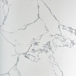 Masa de cafea alba, din piatra sinterizata, 90x90x25 cm, VONNAS