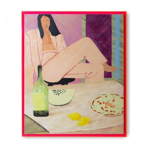 Tablou multicolor, 127x152 cm, "Get your groove on"