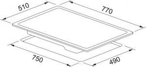 Plită vitroceramică neagră FRANKE FRSM 704 C TOD BK - Img 2