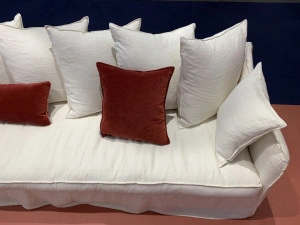 Canapea Cap Ferret din in, extensibila 4l Sweet ecru - Img 5