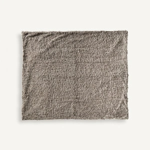 Pled gri, din bumbac, 170x142 cm, CANACE - Img 2