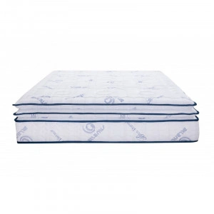 Saltea Bien Dormir Atlantis Double Topper, ortopedică, spumă memory, arcuri pocket spring