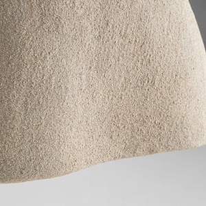 Lustra, culoare crem, din rasina, stil contemporan, 95x65x48 cm, LIESSEL