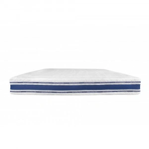 Saltea Bien Dormir Optimus, ortopedică, Argentum, aerisire bandă 3D, spumă poliuretanică, arcuri Bonnel Premium
