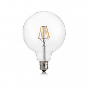 Bec E27 globo d125 08w 4000k cri80 trasp