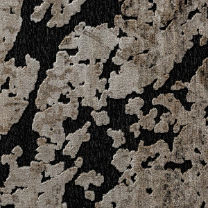 Covor negru, din janilie, viscoză și poliester, 300x200 cm, ARLETH - Img 3