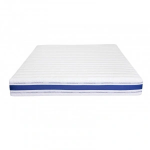 Saltea Bien Dormir Optimus Pocket, ortopedică, Argentum, aerisire bandă 3D, spumă poliuretanică, arcuri pocket spring