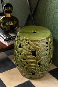 Sticlă decorativă mică Verde/Negru/Auriu - Img 2