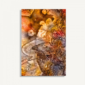 Tablou print multicolor, din metacrilat, 200x4x200 cm, ARMAGH - Img 1