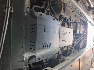 Porsche Cayenne (955; 957) 2002-2010 Scut motor din tablă de oțel - Img 4