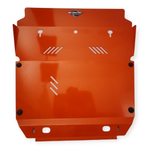 Volvo XC90 2002-2014 Scut motor din tablă de oțel - Orange Edition - Img 2