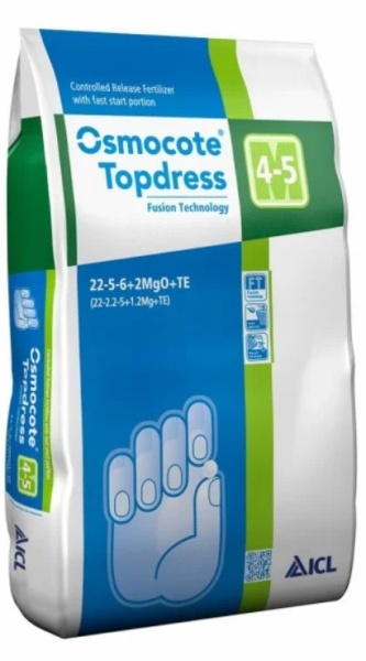 Osmocote Topdress 22-5-6+2MgO+TE (4-5 M)