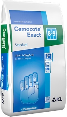 Osmocote Exact Standard 15-9-11+2MgO+TE (8-9 M)