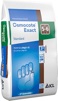 Osmocote Exact Standard 15-9-12+2MgO+TE (5-6 M)
