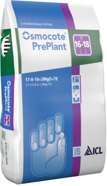 Osmocote PrePlant 17-8-10+2Mgo+TE (16-18 M)