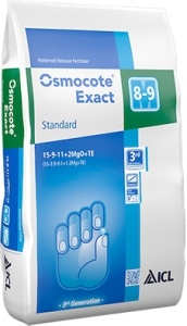 Osmocote Exact Standard 15-9-11+2MgO+TE (8-9 M)