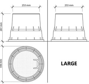 Plasticni saht - LARGE O - Img 2