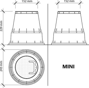 Plasticni saht - MINI O - Img 2