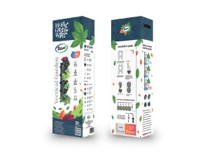 DIY zeleni zid set 5 saksija