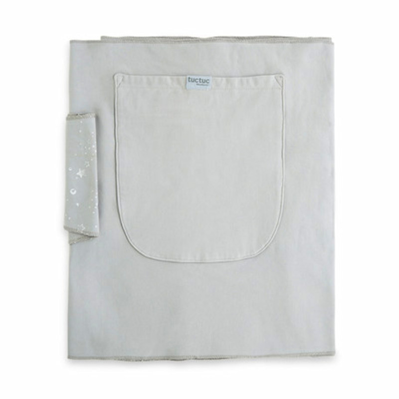 Port bebe stil esarfa elastica marsupiu Constelatie gri Tuc Tuc