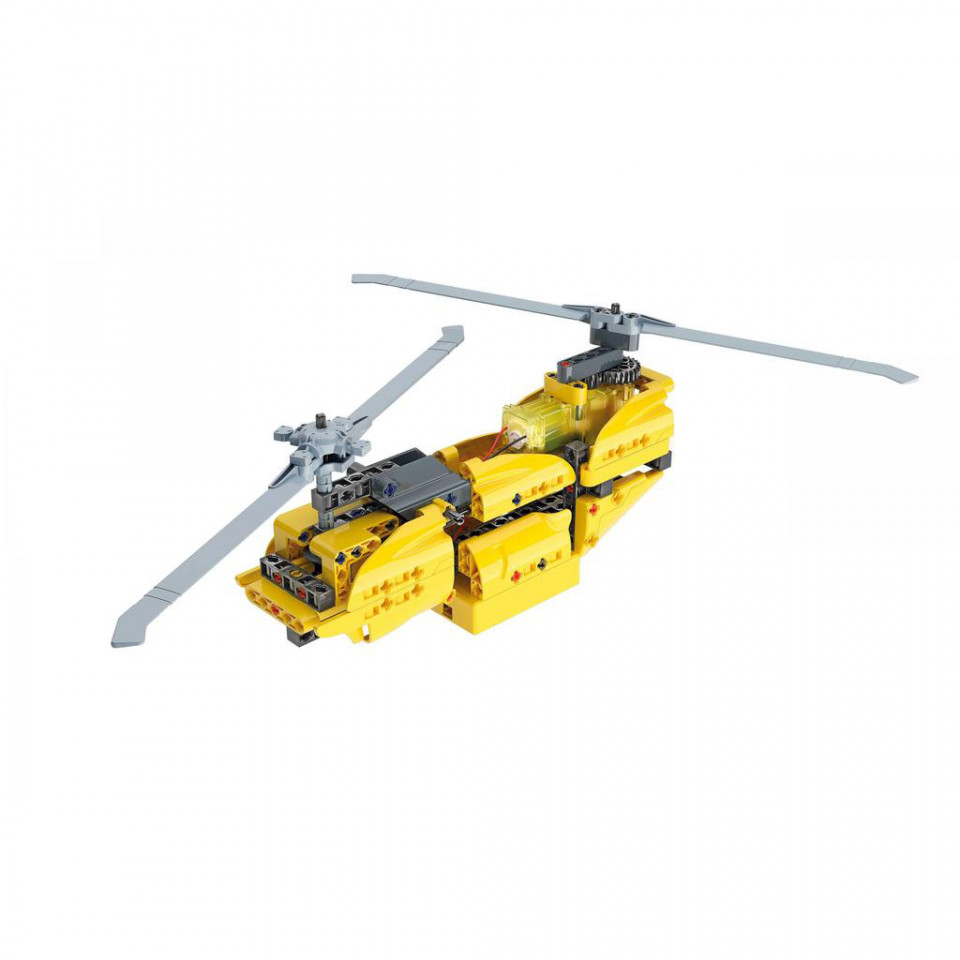 Set de constructie Clementoni Mechanics - Elicopter de salvare
