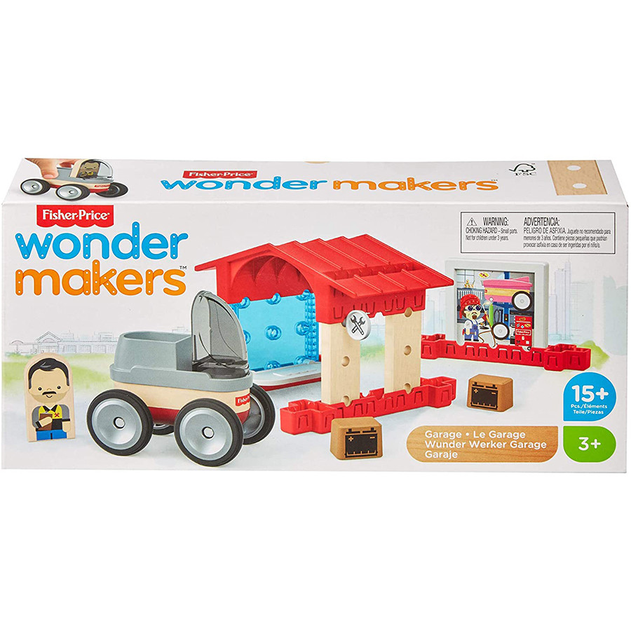 Set de constructie Wonder Makers Garaj