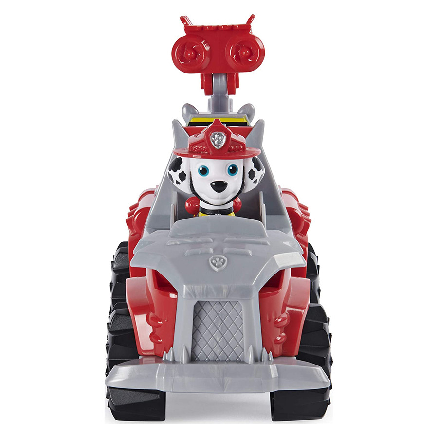 Set de joaca Marshall si Super vehiculul Rev-Up Paw Patrol Dino Rescue - Patrula Catelusilor