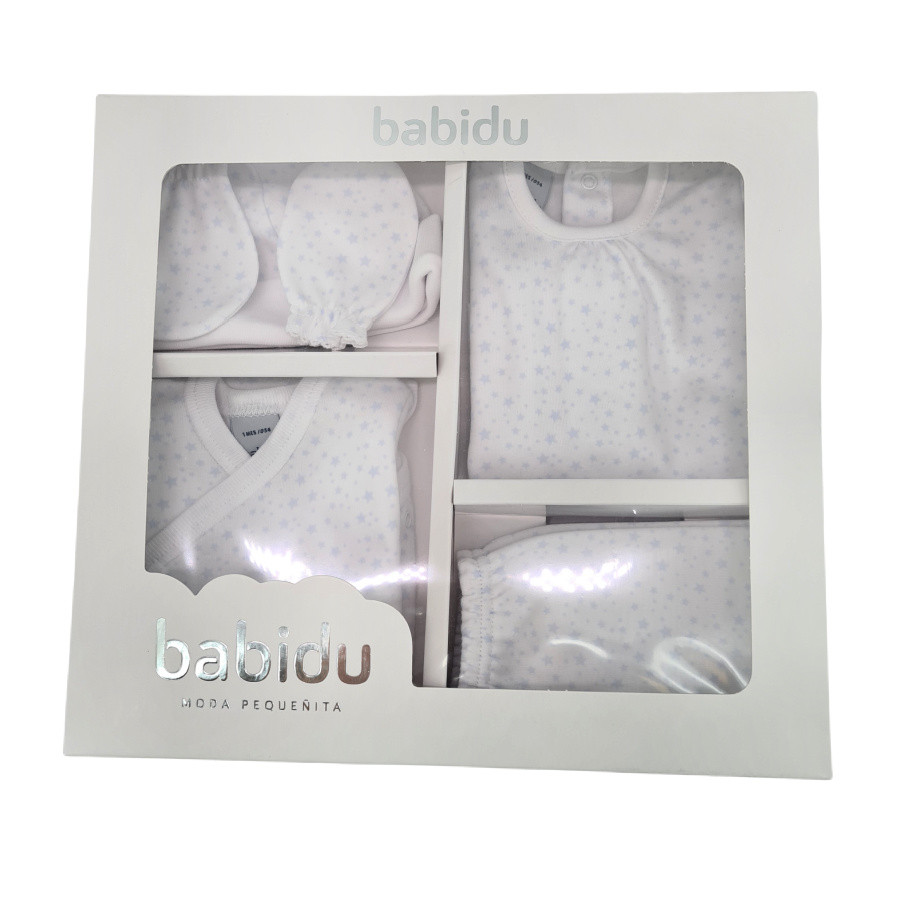 Set nou nascut 5 piese stelute Babidu