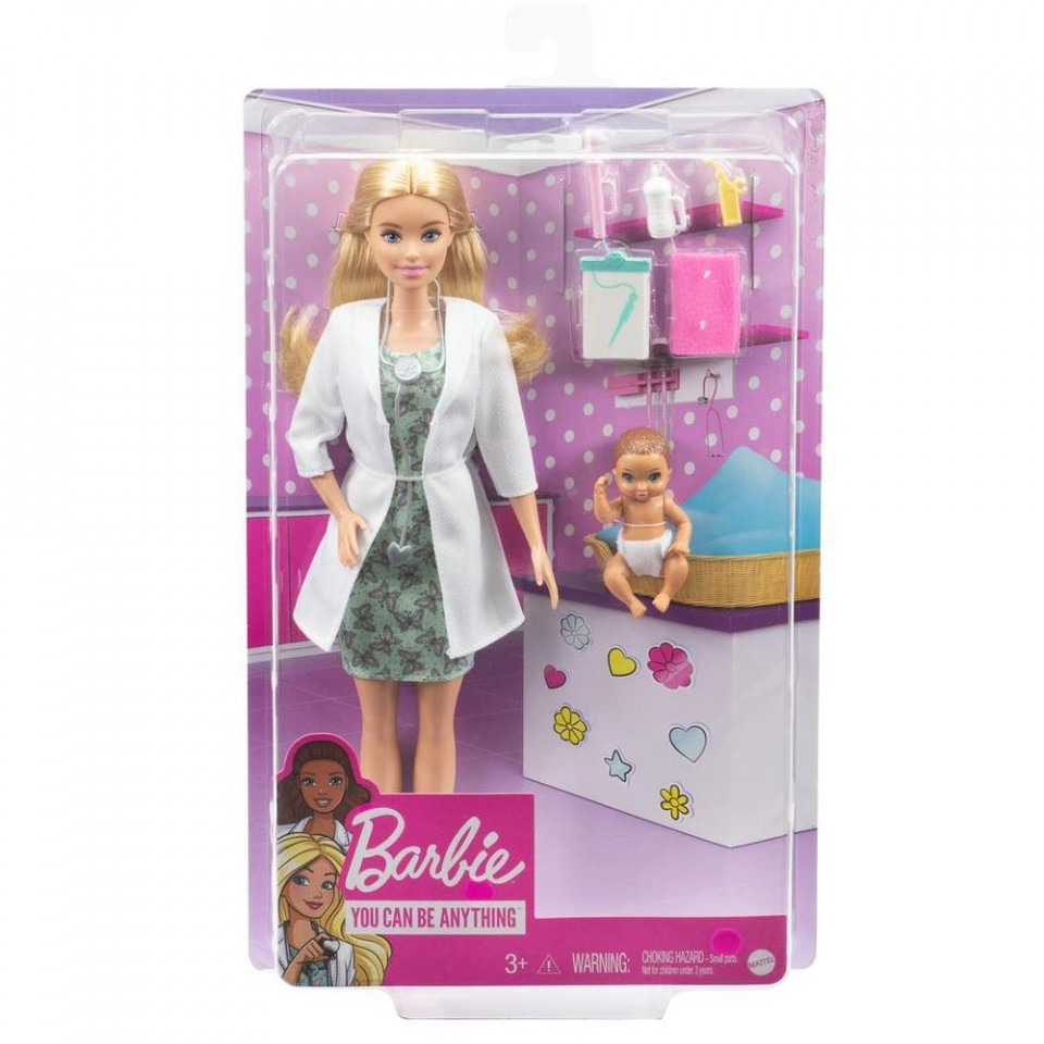 Barbie Cariere - Papusa doctor pediatru