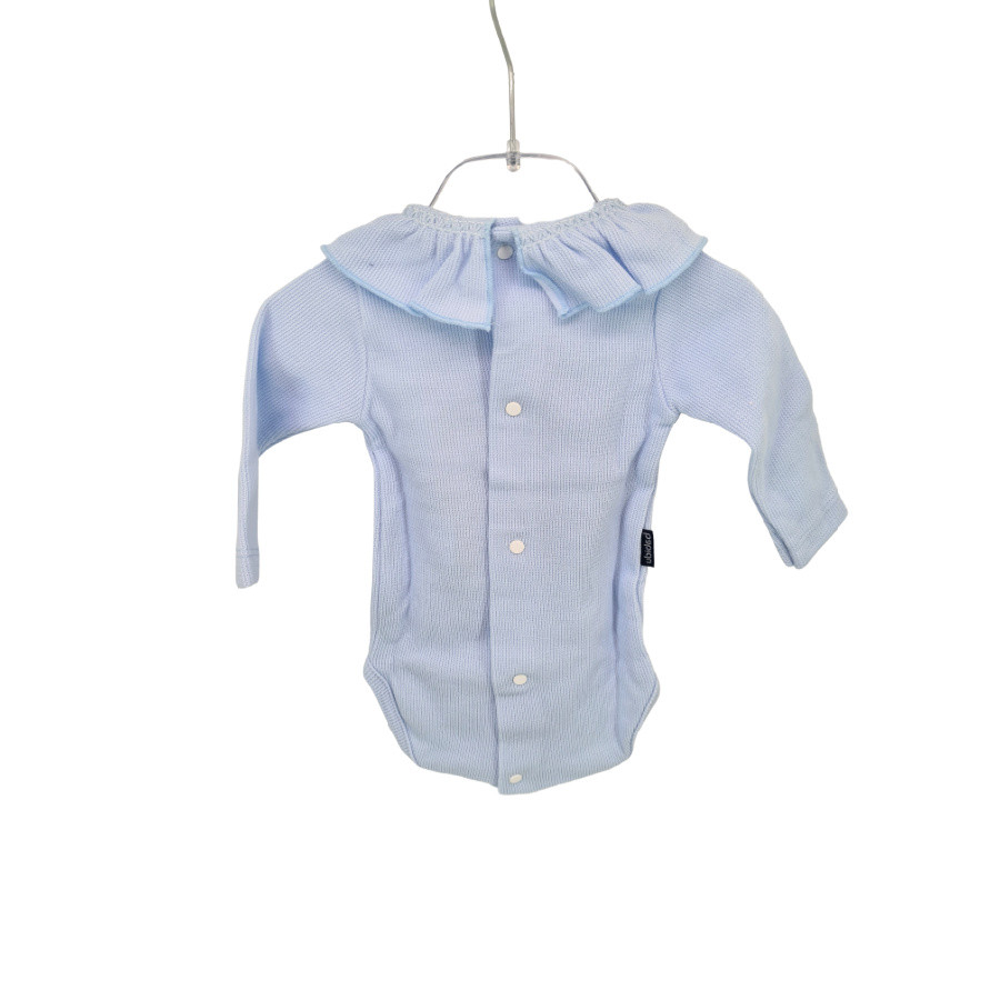 Body cu maneca lunga bleu Babidu