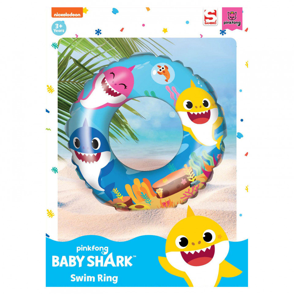 Colac gonflabil Baby Shark 43 cm