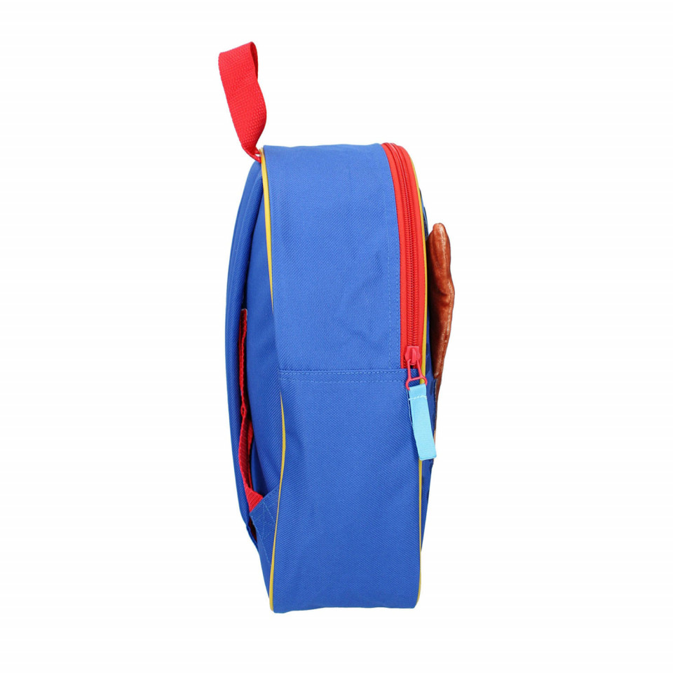 Ghiozdan gradinita cu imprimeu de plus Chase Patrula Catelusilor