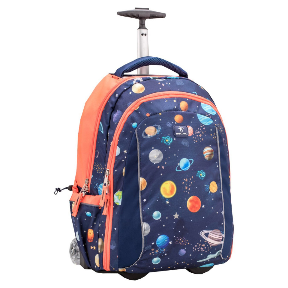 Ghiozdan troler scoala Belmil Easy Go - Sistemul solar