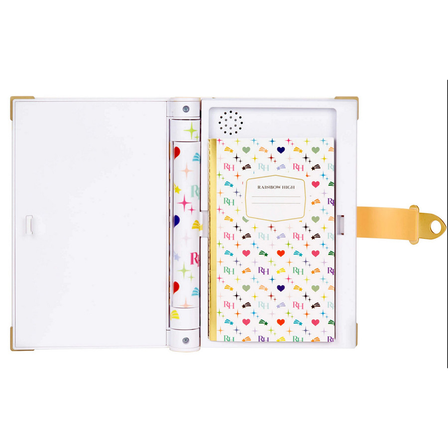 Set jurnal cu lacat si accesorii Rainbow High