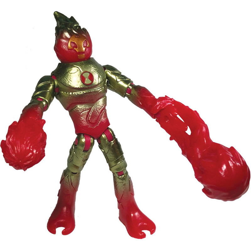 Figurina articulata Ben 10 Heatblast Omni-Metallic
