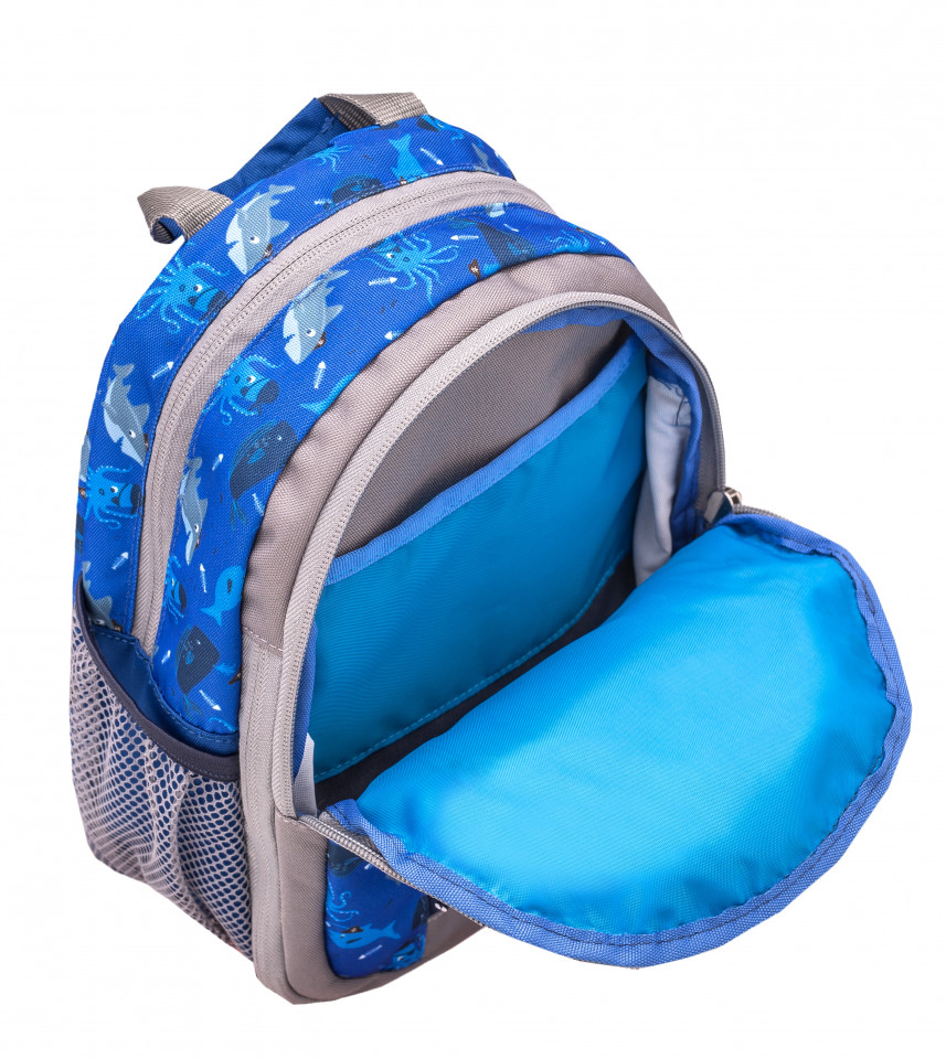 Ghiozdan gradinita Belmil Mini Kiddy - micul Rechin