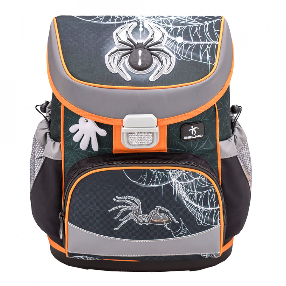 Ghiozdan scoala echipat Belmil Mini Fit - Paianjen