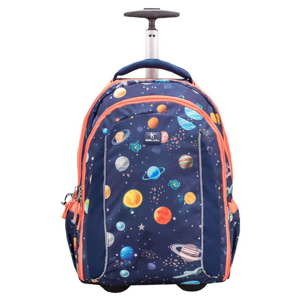 Ghiozdan troler scoala Belmil Easy Go - Sistemul solar