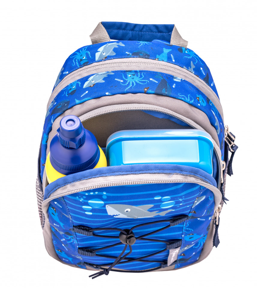 Ghiozdan gradinita Belmil Mini Kiddy - micul Rechin