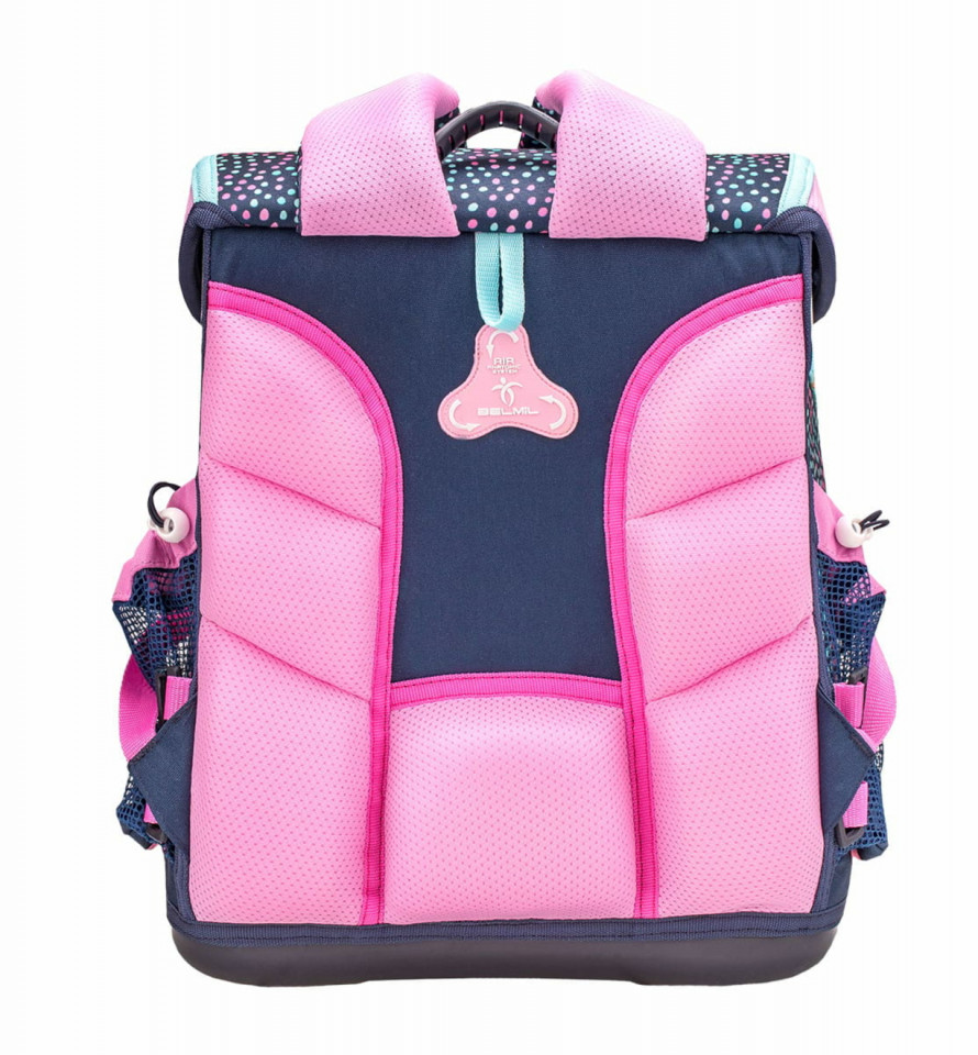 Ghiozdan scoala echipat Belmil Cool Bag - Polka Dot