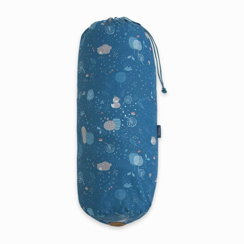 Sac de dormit cu gluga Evolutive albastru Tuc Tuc