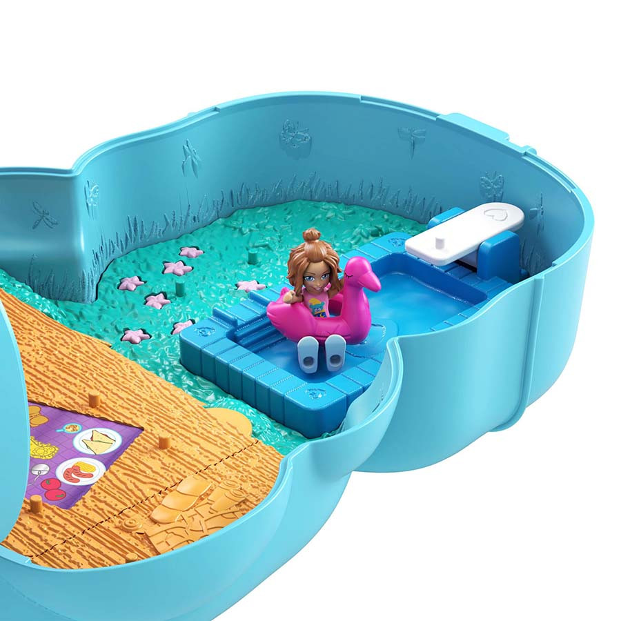 Set de joaca Polly Pocket - Casuta in gentuta ursulet