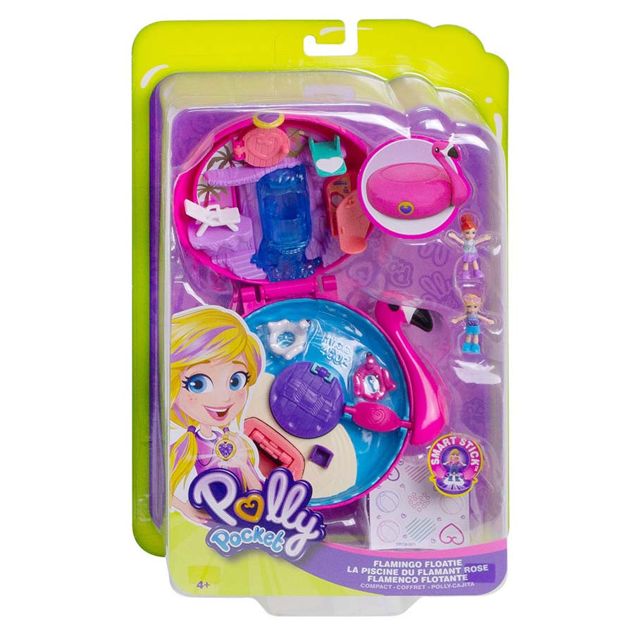 Set de joaca Polly Pocket - Flamingo gonflabil