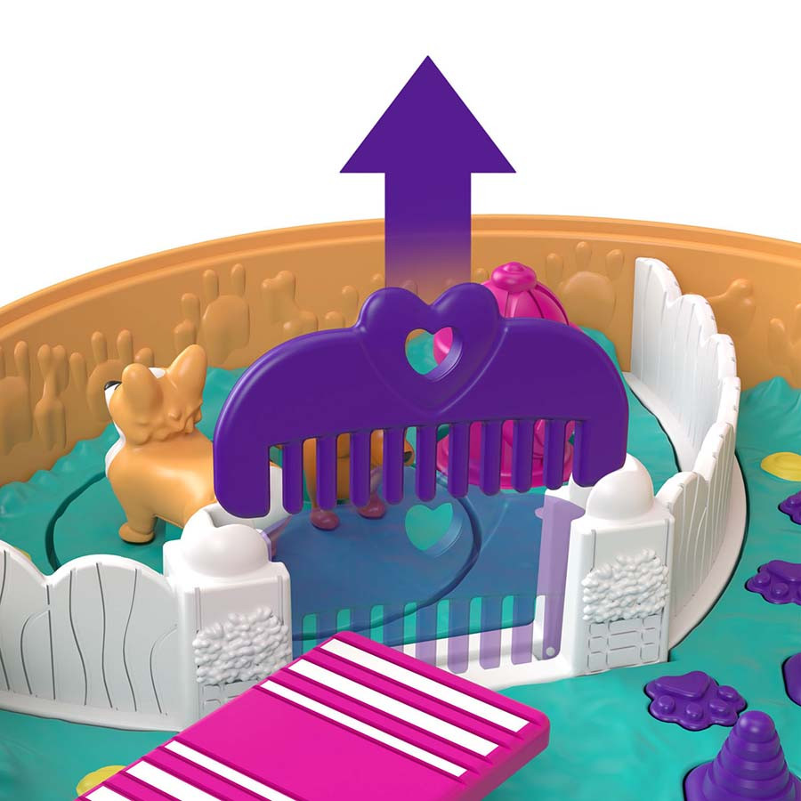 Set de joaca Polly Pocket - Hotelul de catei in gentuta Corgi