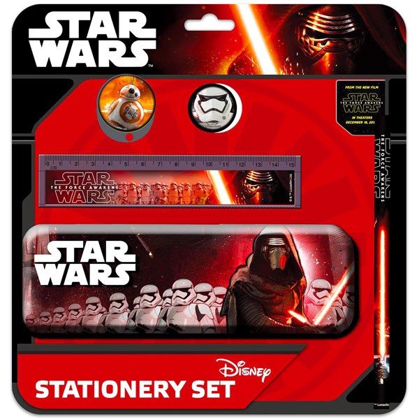 Set de papetarie cu penar Star Wars