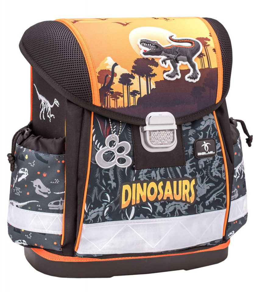 Ghiozdan scoala echipat Belmil Classy - Dino